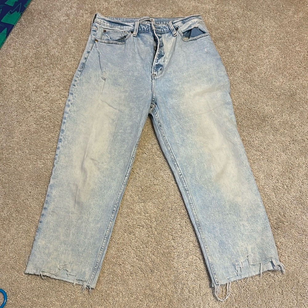 Abercrombie jeans ankle cropped